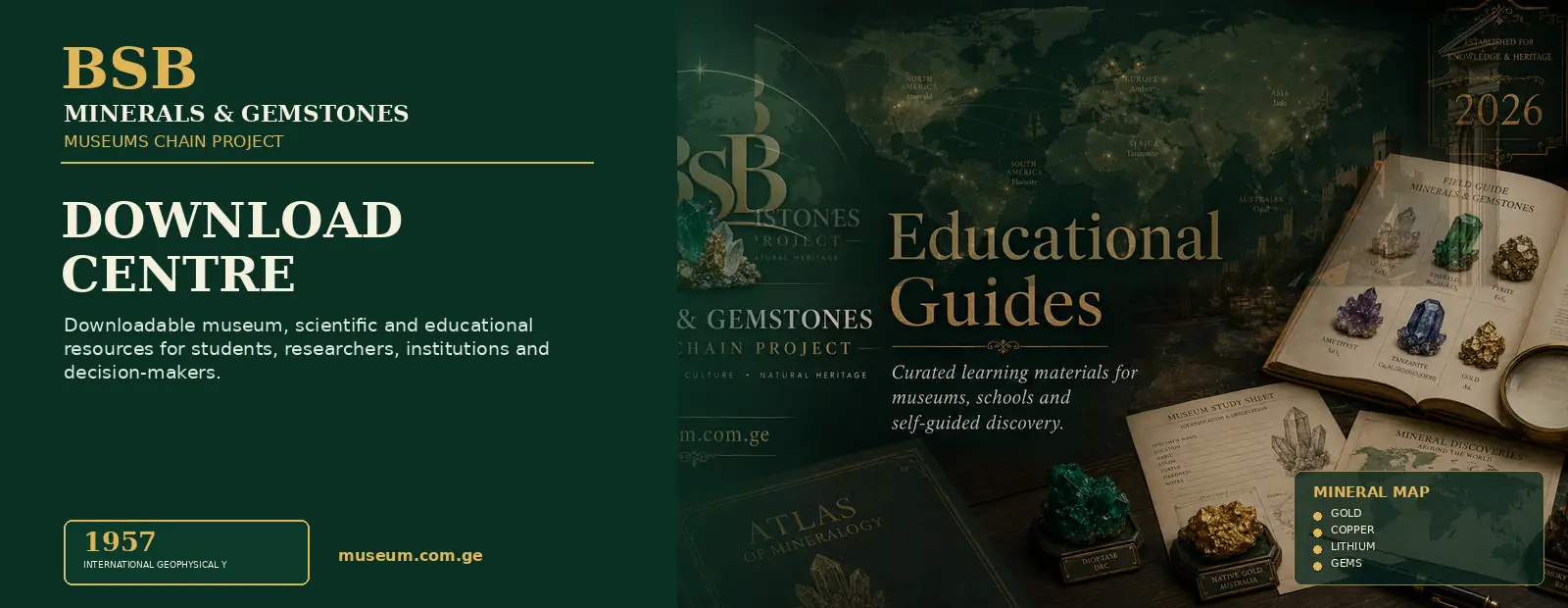 Download Centre — Minerals & Gemstones Museums Chain Project