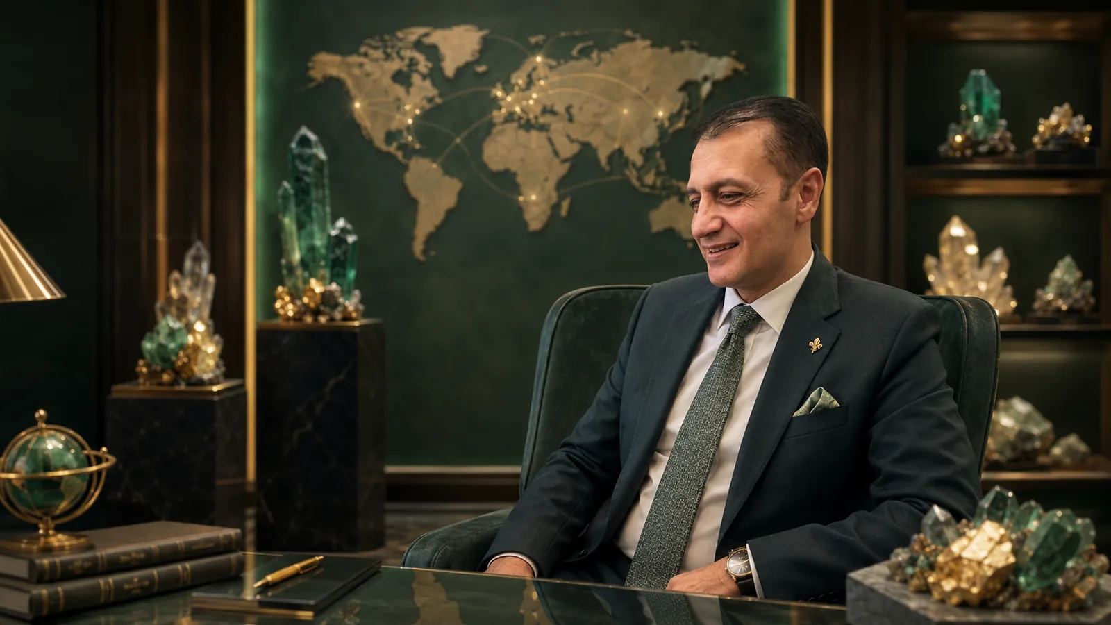 Founder and Chairman of the Minerals and Gemstones Museums Chain Project